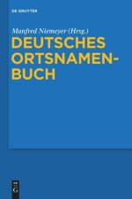 Deutsches Ortsnamenbuch af Manfred Niemeyer