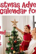 Christmas advent calendar book for kids af Spicy Flower