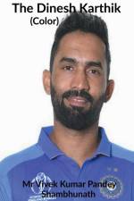 The Dinesh Karthik (Color) af Vivek Pandey