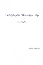 Little Office of the Blessed Virgin Mary Latin/English paperback af Karl Keller