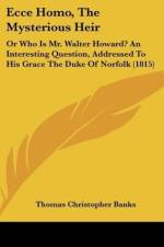 Ecce Homo, The Mysterious Heir af Thomas Christopher Banks