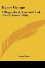Henry George af Henry Rose
