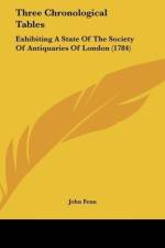Three Chronological Tables af John Fenn