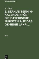 1877 af E. Stahl