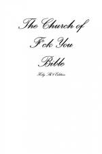 The Church of Fuck You - Holy Shit Edition af Patrick Ellis