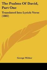 The Psalms Of David, Part One af George Wither