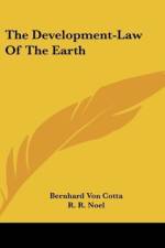 The Development-Law Of The Earth af Bernhard von Cotta
