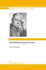 Die Militärstrategie Seeckts af Karen Schäfer
