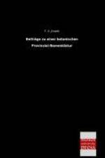 Beiträge zu einer botanischen Provinzial-Nomenklatur af F. A. Jirasek