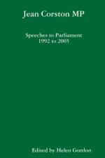 Jean Corston MP Speeches to Parliament 1992 to 2005 af Helen Gordon