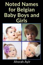 Noted Names for Belgian Baby Boys and Girls af Paila Ravi