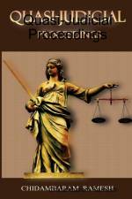 Quasi-Judicial Proceedings af Chidambaram Ramesh