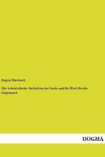 Die Aristotelische Definition der Seele und ihr Wert für die Gegenwart af Eugen Eberhard