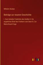 Beiträge zur neueren Geschichte