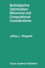 Multiobjective Optimization af Jeffrey L Ringuest