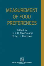 Measurement of Food Preferences (C & H) af H J H Macfie