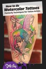 How to do Watercolor Tattoos: Painterly Techniques for Tattoo Artists af Shelly Dax