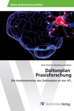 Daltonplan Praxisforschung af Ernst Dietmar Koschier-Ladstätter