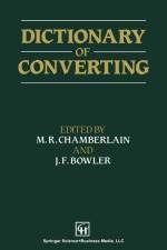 Dictionary of Converting af J F Bowler