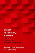 English Vocabulary Elements af Brett Kessler