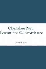 Cherokee New Testament Concordance af John C. Rigdon