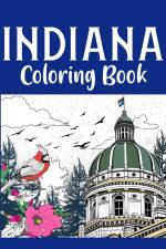 Indiana Coloring Book af Paperland