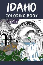 Idaho Coloring Book af Paperland
