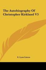 The Autobiography Of Christopher Kirkland V3 af E. Lynn Linton