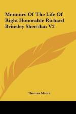 Memoirs Of The Life Of Right Honorable Richard Brinsley Sheridan V2 af Thomas Moore