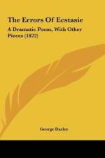 The Errors Of Ecstasie af George Darley