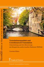 Translationsqualität und Crowdsourced Translation af Carmen Klaus