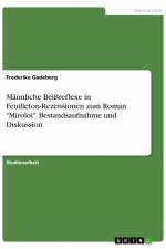 Männliche Beißreflexe in Feuilleton-Rezensionen zum Roman 