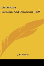 Sermons af J. B. Mozley