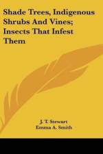 Shade Trees, Indigenous Shrubs And Vines; Insects That Infest Them af J. T. Stewart