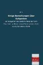 Einige Bemerkungen über Kuhpocken af N. N.