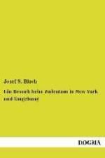 Ein Besuch beim Judentum in New York und Umgebung af Josef S. Bloch