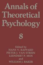Annals of Theoretical Psychology af W J Baker