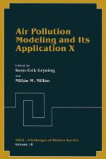 Air Pollution Modeling and Its Application X af Millan M Millan