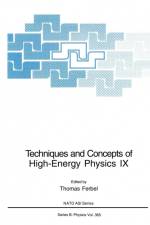 Techniques and Concepts of High-Energy Physics IX af Thomas Ferbel
