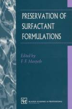 Preservation of Surfactant Formulations af F F Morpeth