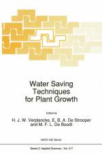 Water Saving Techniques for Plant Growth af H. Verplancke