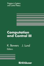 Computation and Control af Kenneth L Bowers