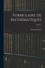 Formulaire De Mathématiques; Volume 2