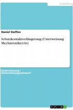 Schutzkontaktverlängerung (Unterweisung Mechatroniker/in) af Daniel Steffen