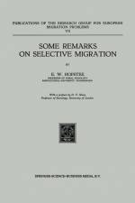 Some Remarks on Selective Migration af E W Hofstee