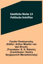 Dostoyevsky, F: Sämtliche Werke 13 af Fyodor Dostoyevsky