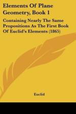 Elements Of Plane Geometry, Book 1 af Euclid