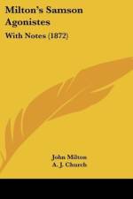 Milton's Samson Agonistes af John Milton