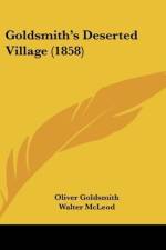 Goldsmith's Deserted Village (1858) af Oliver Goldsmith
