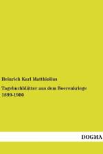 Tagebuchblätter aus dem Boerenkriege 1899-1900 af Heinrich Karl Matthiolius